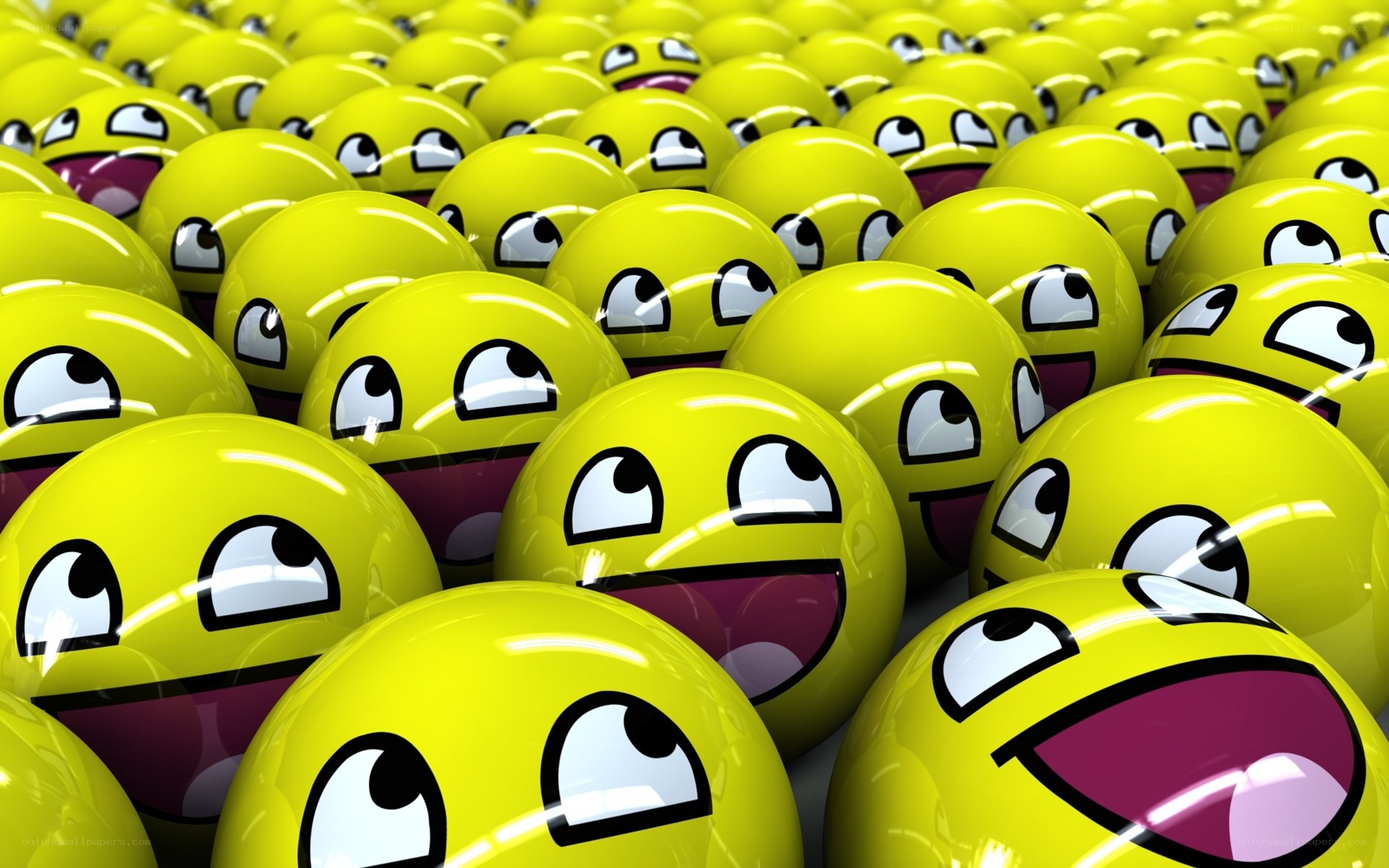yellow smiley faces