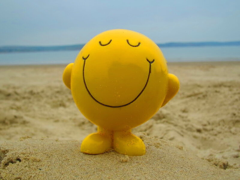 Yellow Smiley Figure