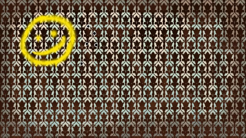 Yellow Smiley Graffiti