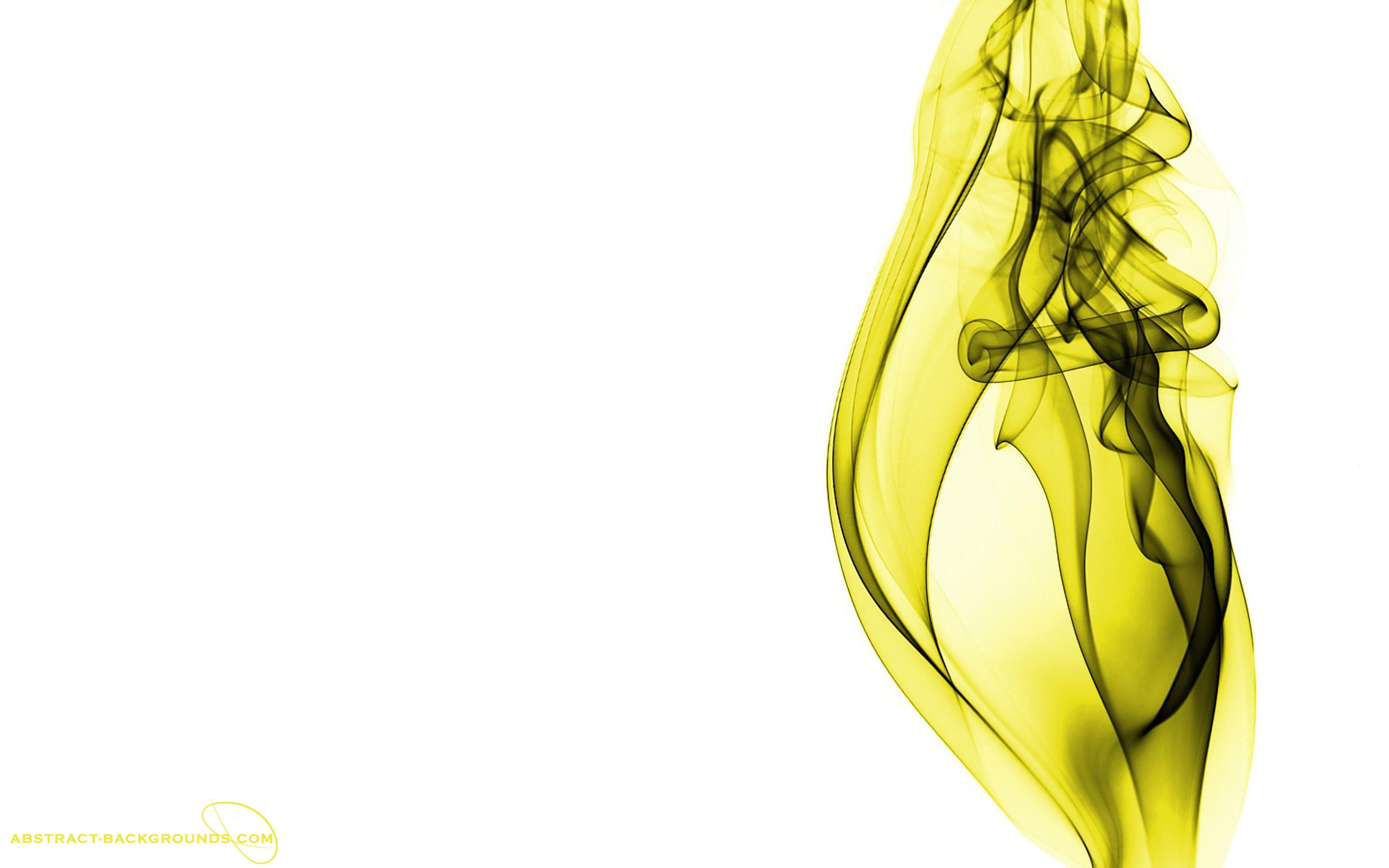 yellow smoke swirl