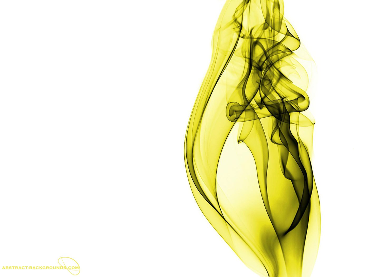 yellow smoke swirl