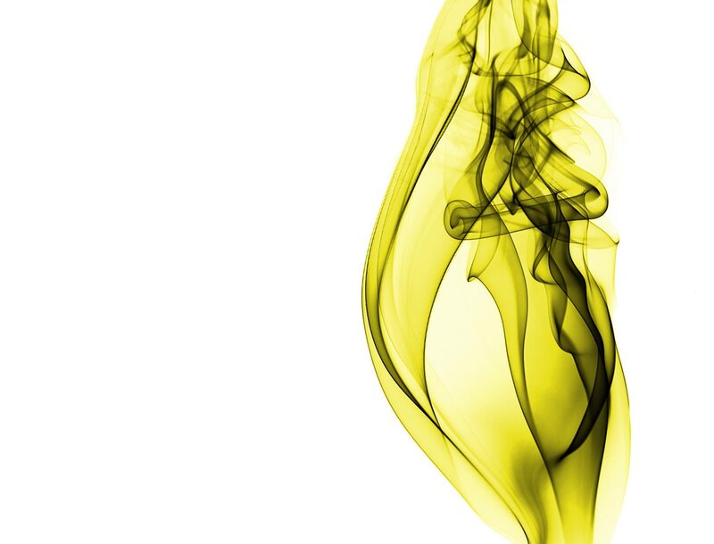 yellow smoke swirl