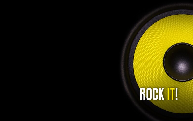Yellow Speaker Cone