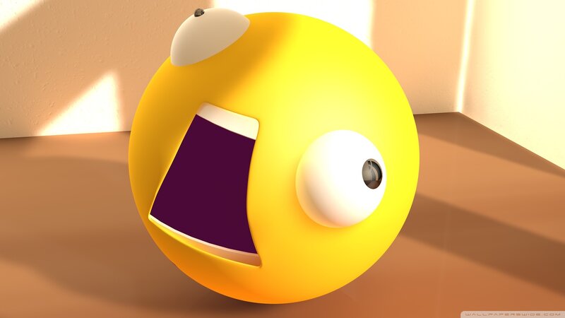 Yellow Spherical Character — Calm