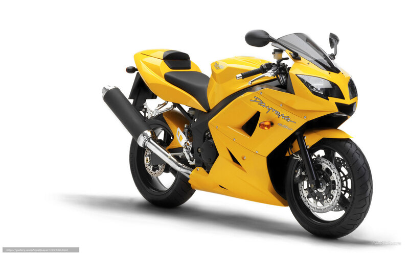 yellow sport motorcycle