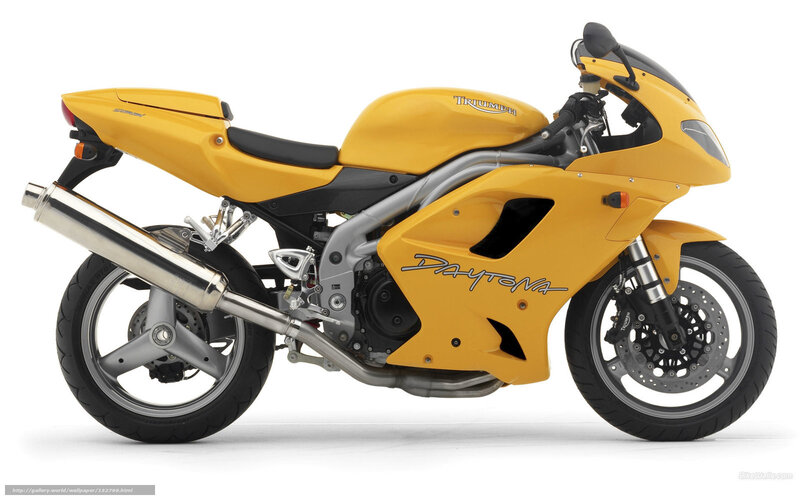 Yellow Sport Motorcycle — Neutral, Photograph, Exhaust Pipe, Seat, Windshield