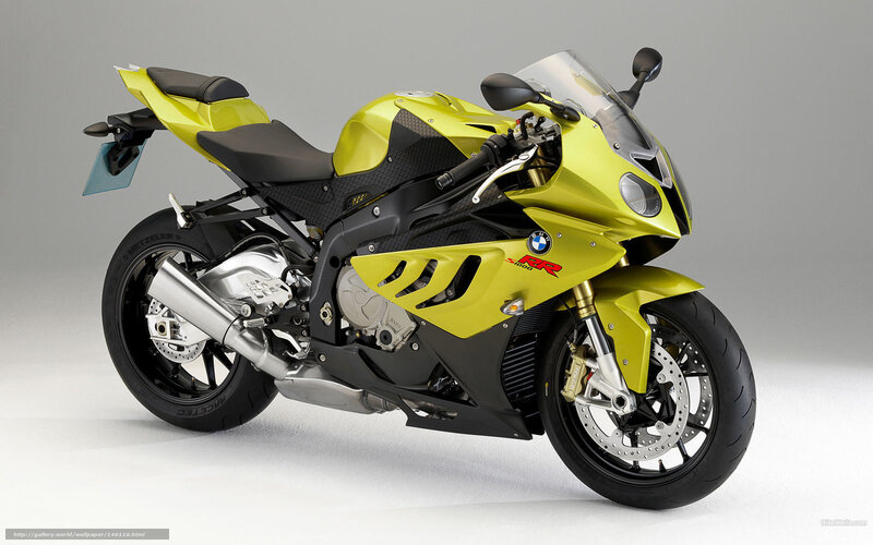 Yellow Sport Motorcycle — Neutral, Photograph, Seat, Exhaust