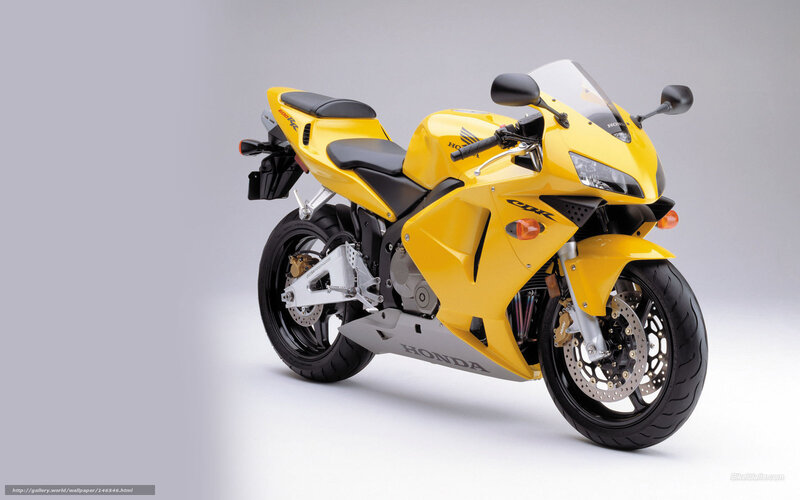 Yellow Sport Motorcycle — Neutral, Photograph, Seat, Windshield