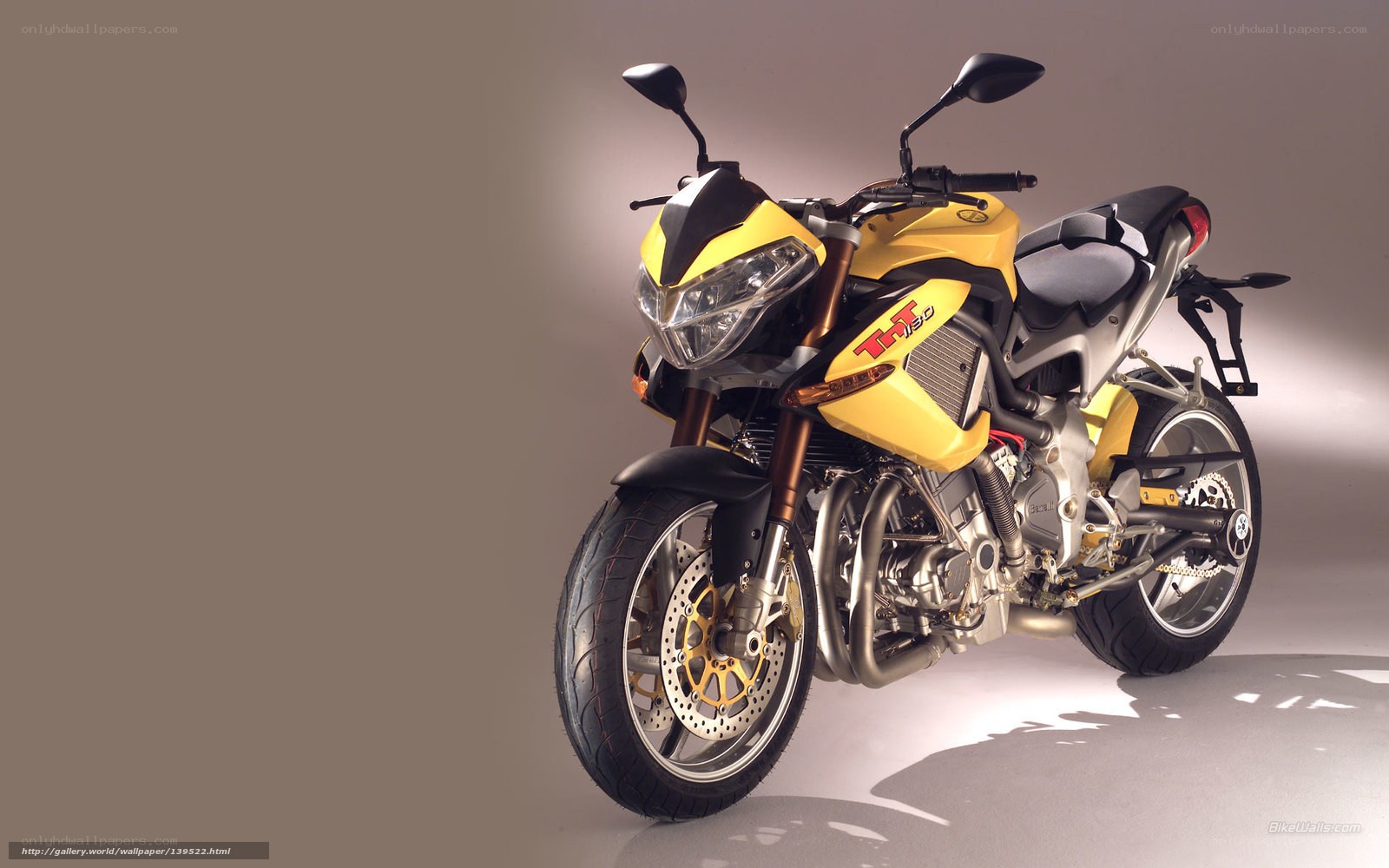yellow sport motorcycle