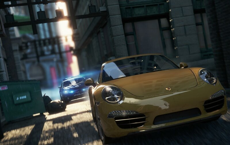 Yellow Sports Car — Action-packed, Afternoon, 3d Render
