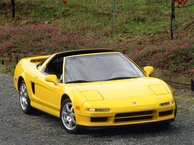 Yellow Sports Car — Calm, Autumn, Photograph