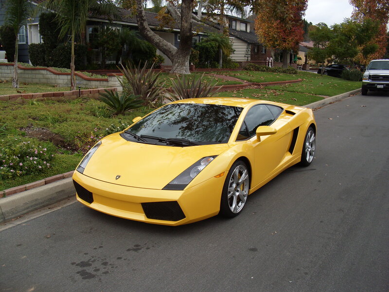Yellow Sports Car — Calm