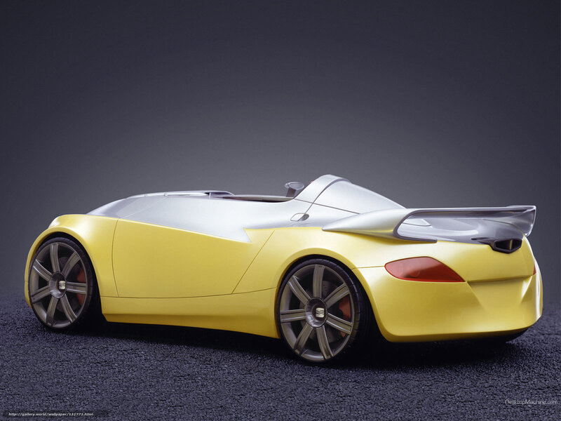 Yellow Sports Car — Dramatic, 3d Render, Wheels, Taillight