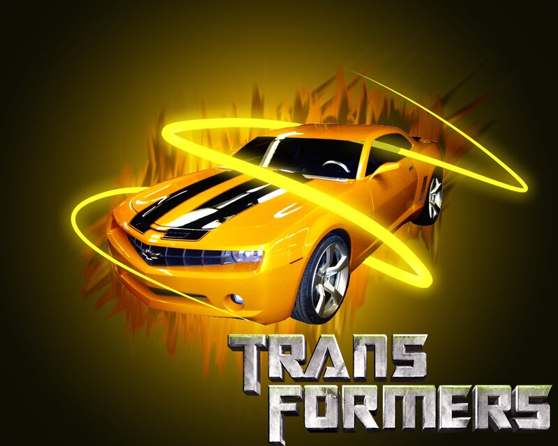 Yellow Sports Car — Dramatic, Digital Art, Flames