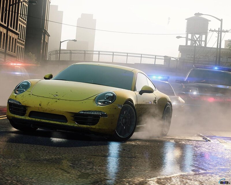 Yellow Sports Car — Dramatic, Morning