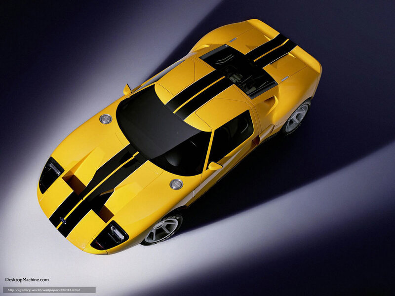 Yellow Sports Car — Dramatic, Photograph, Black Stripes, Silver Wheels, Dark Background