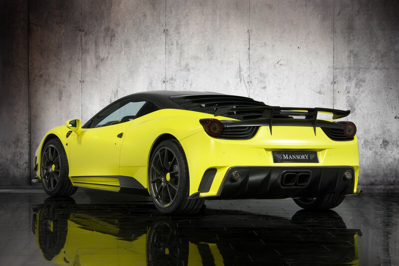 Yellow Sports Car — Dramatic, Photograph, Carbon Fiber