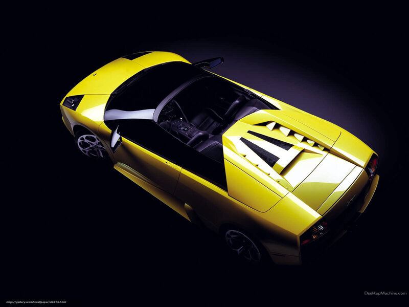 Yellow Sports Car — Dramatic, Photograph, Interior
