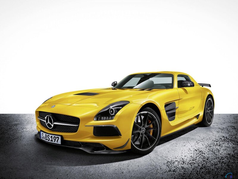 Yellow Sports Car — Dramatic, Photograph, License Plate, Tire