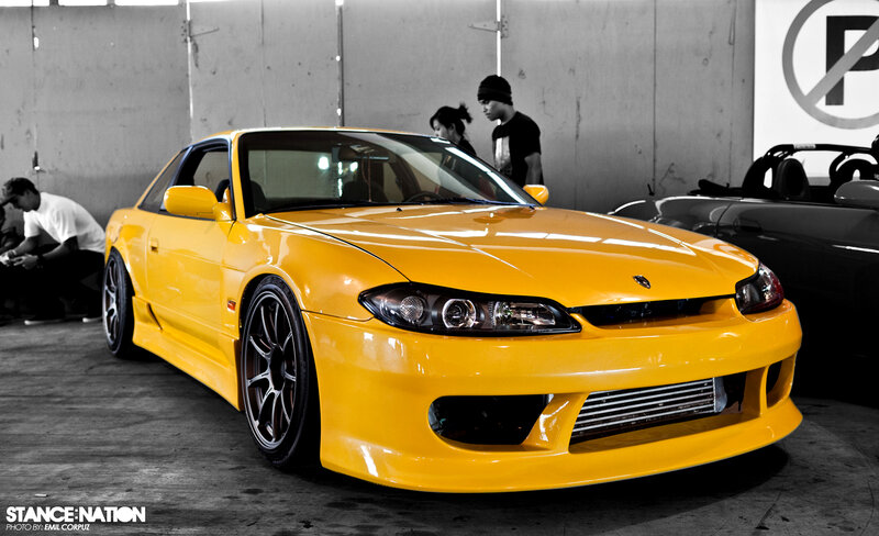 Yellow Sports Car — Dramatic, Photograph, People