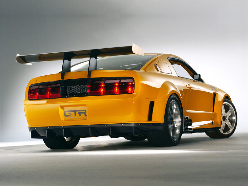 Yellow Sports Car — Dramatic, Photograph, Rear Wing, Taillights