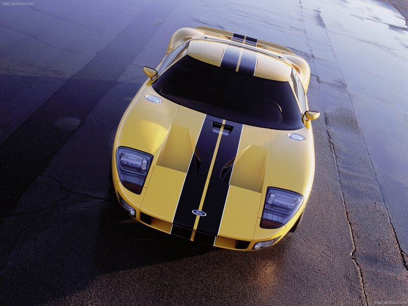 Yellow Sports Car — Dramatic, Photograph, Stripes, Asphalt