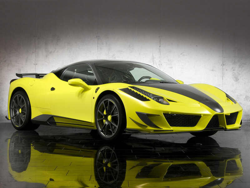 Yellow Sports Car — Dramatic, Photograph, Tire