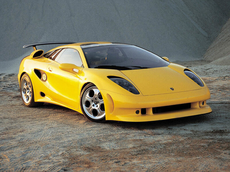 Yellow Sports Car — Dramatic, Photograph, Tire, Windshield