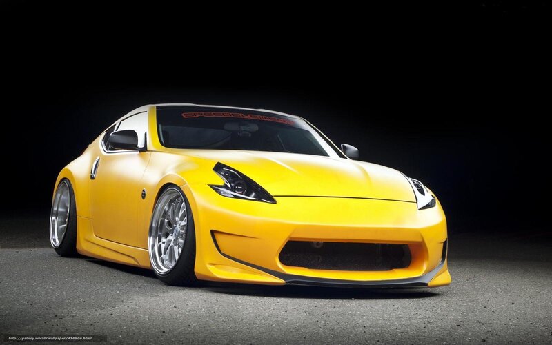 Yellow Sports Car — Dramatic, Photograph, Tires, Headlights, Black