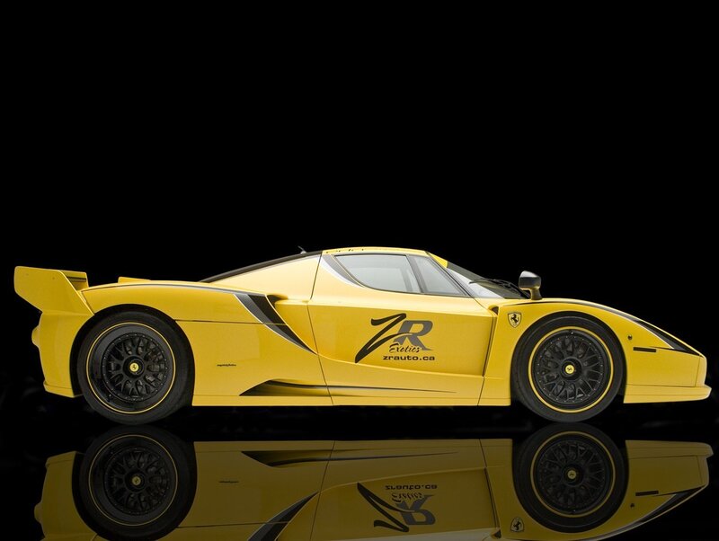 Yellow Sports Car — Dramatic, Photograph, Wings, Tires