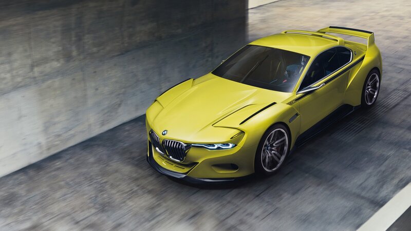 Yellow Sports Car — Dynamic, 3d Render, Tunnel, Road