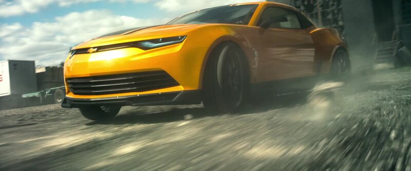 Yellow Sports Car — Dynamic, Afternoon, Photograph, Dirt Road