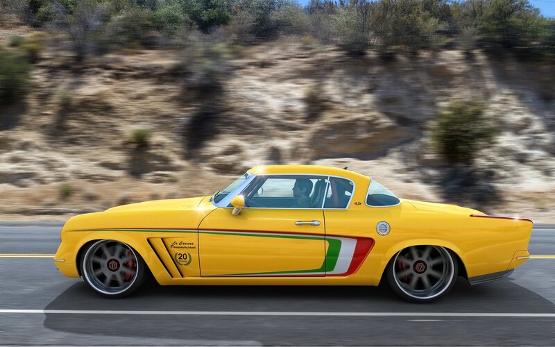 Yellow Sports Car — Dynamic, Afternoon, Photograph, Road, Driver