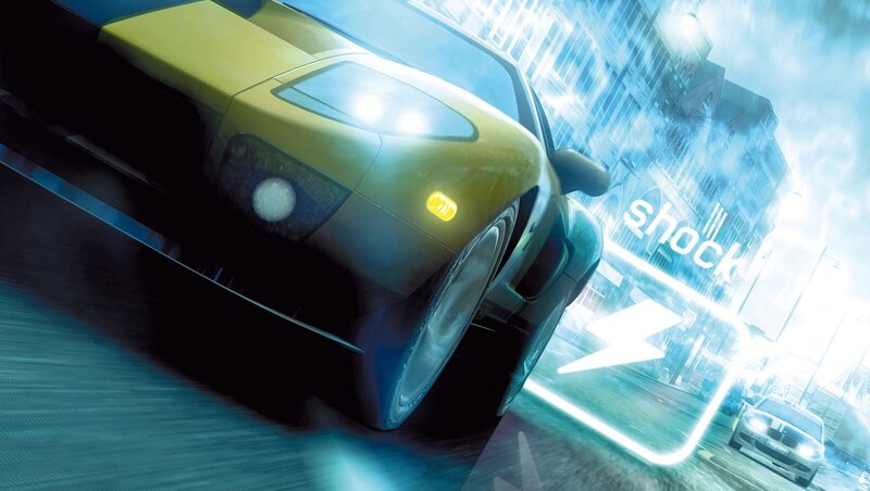 Yellow Sports Car — Dynamic, Futuristic