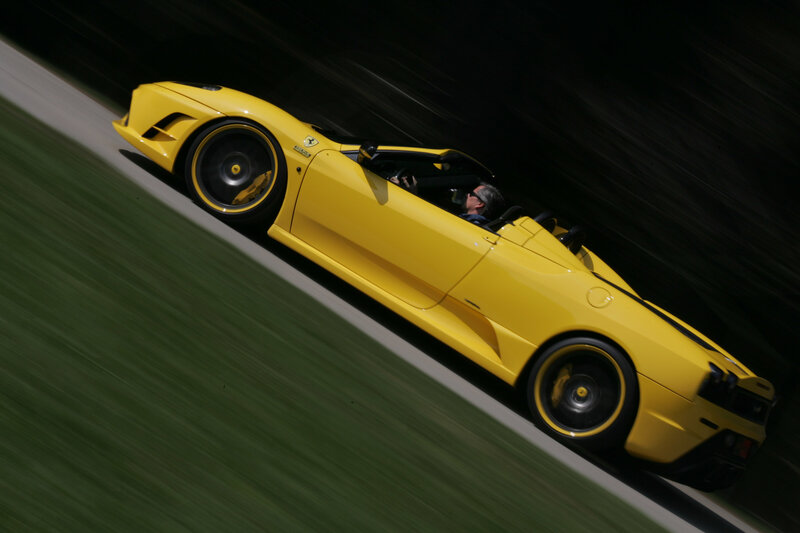 Yellow Sports Car — Dynamic, Photograph, Driver, Road