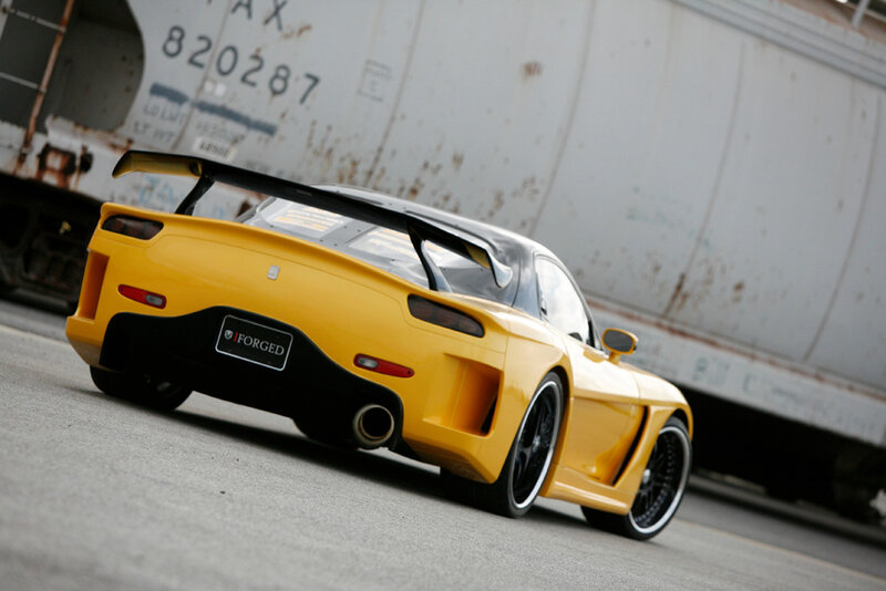 Yellow Sports Car — Dynamic, Photograph, Train Car