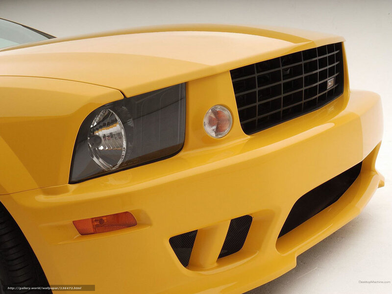 Yellow Sports Car Front — Neutral