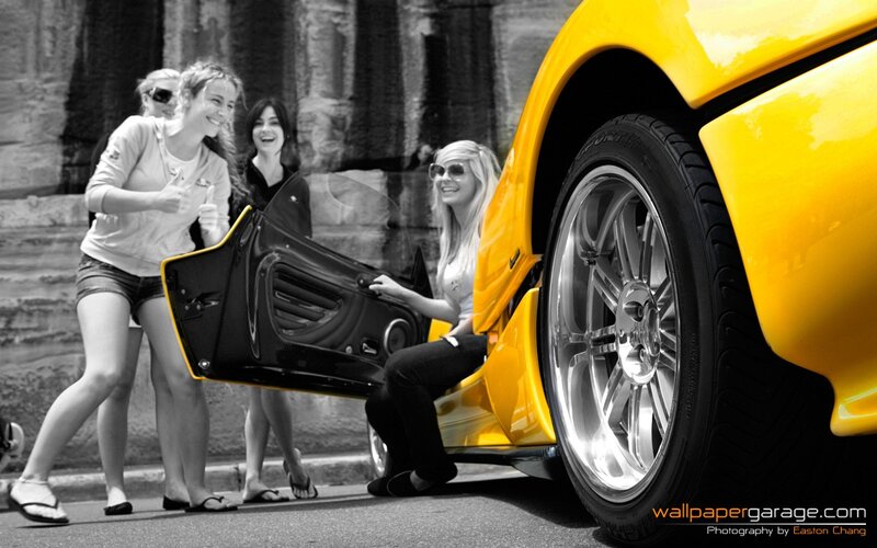 Yellow Sports Car — Lively