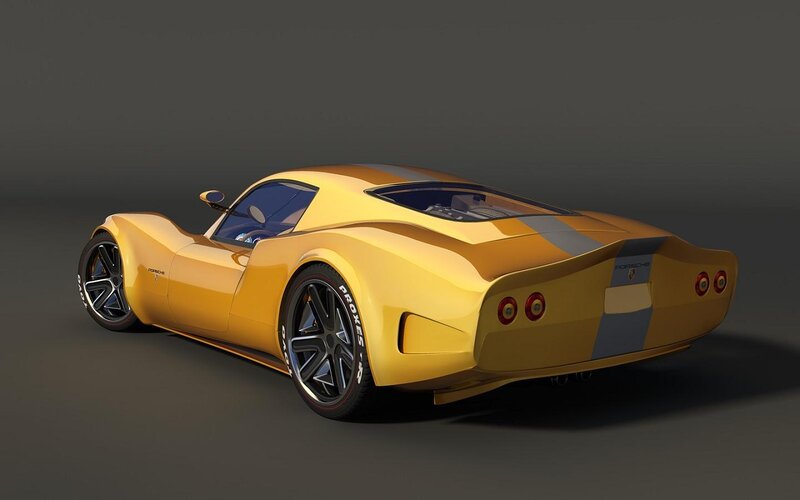 Yellow Sports Car — Neutral, 3d Render, Wheels, Windows