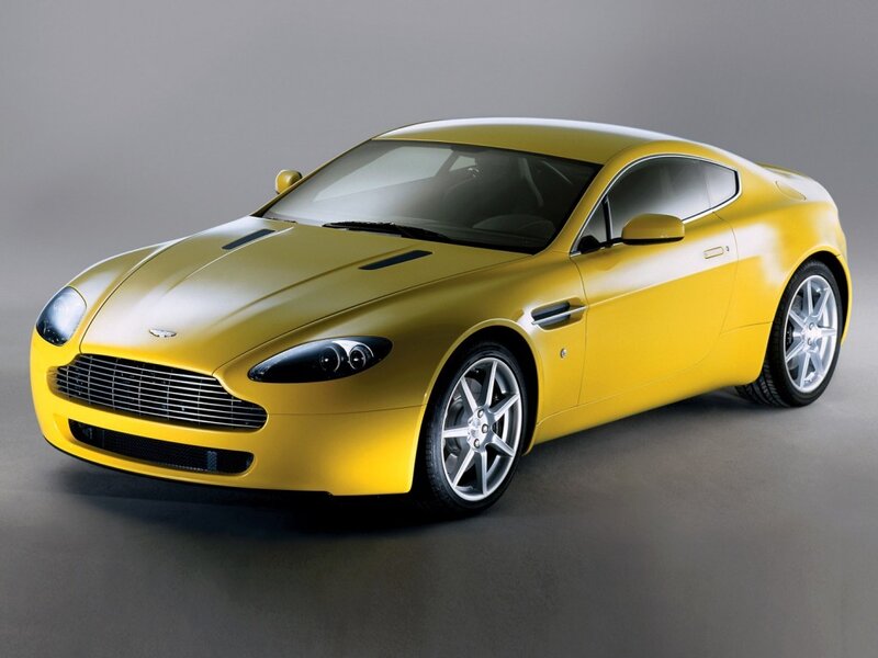 Yellow Sports Car — Neutral, Grille
