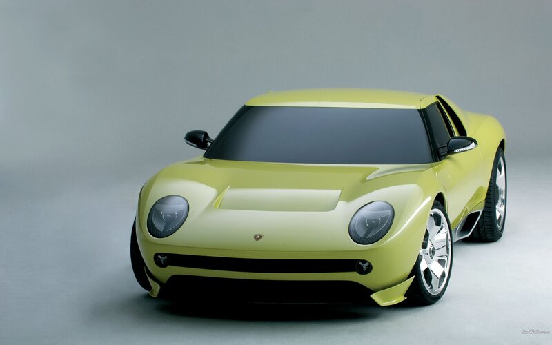 Yellow Sports Car — Neutral, Photograph, Headlights, Wheels, Black