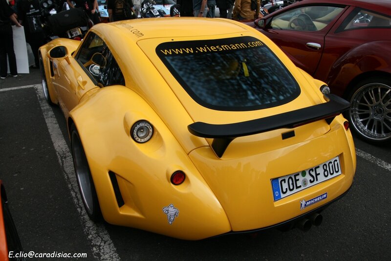 Yellow Sports Car — Neutral, Photograph, Tire
