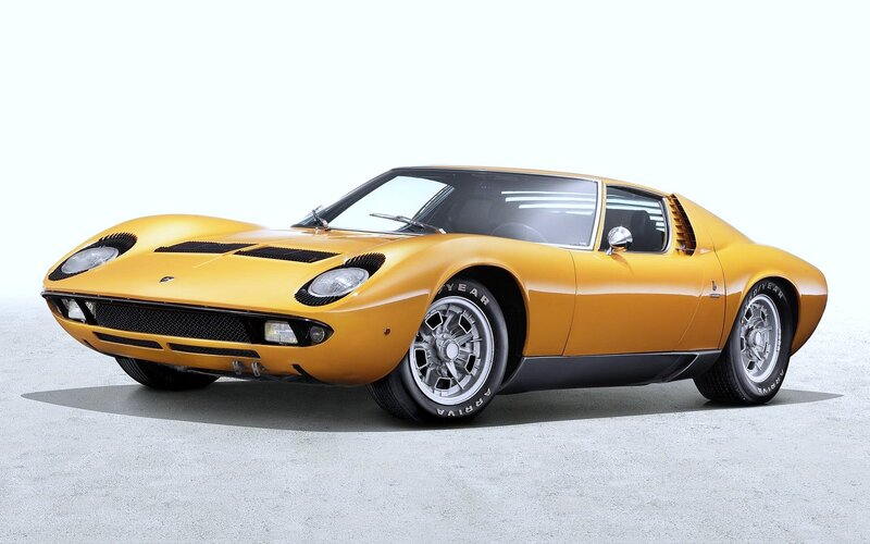 Yellow Sports Car — Neutral, Photograph, Tires