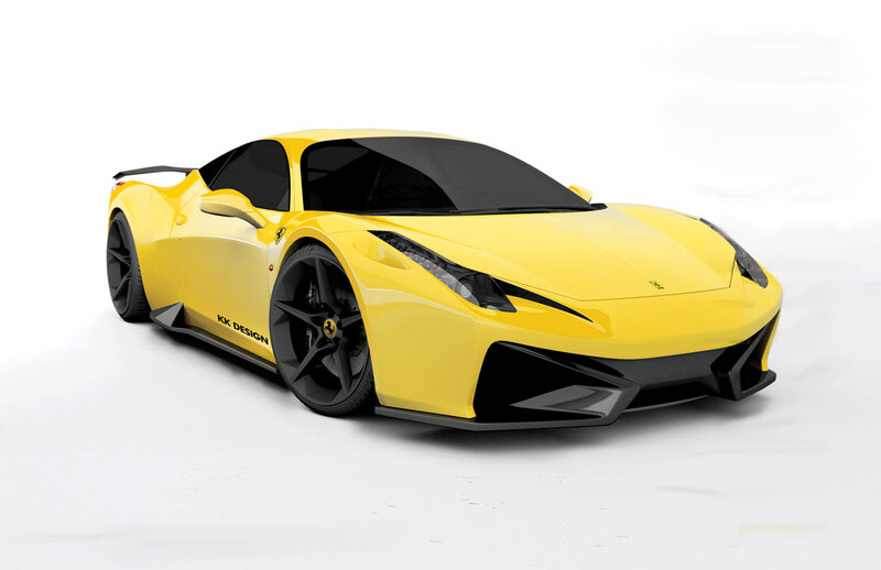 Yellow Sports Car — Neutral