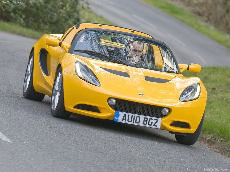 yellow sports car on road