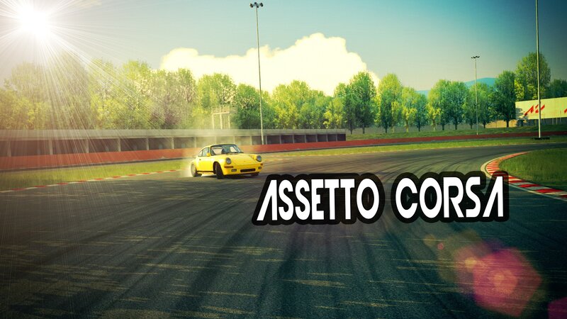 Yellow Sports Car on Track — Dynamic, Afternoon