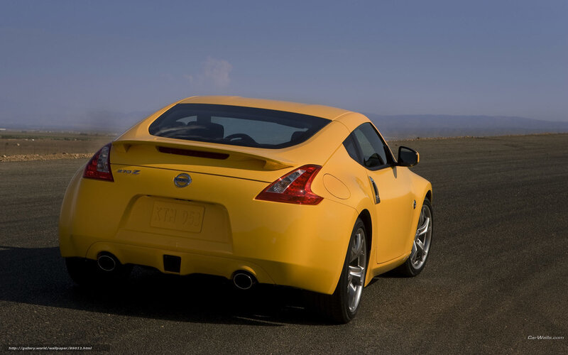 Yellow Sports Car — Open