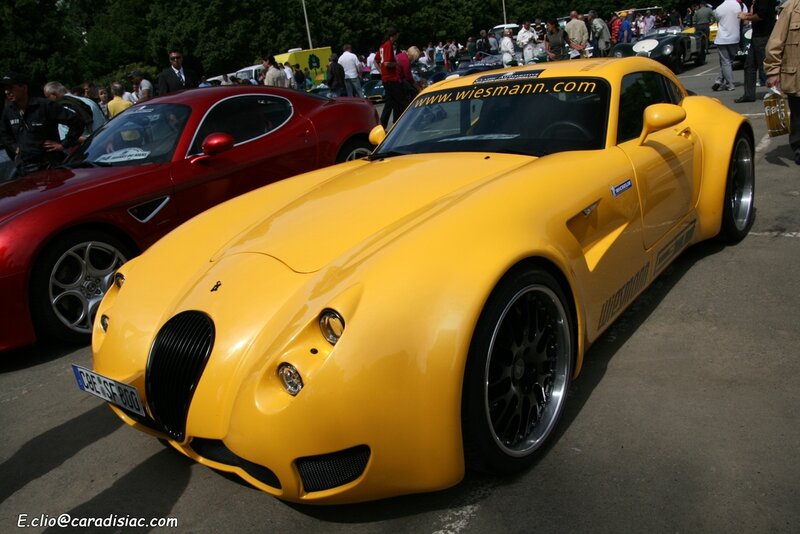 Yellow Sports Car — Outdoor