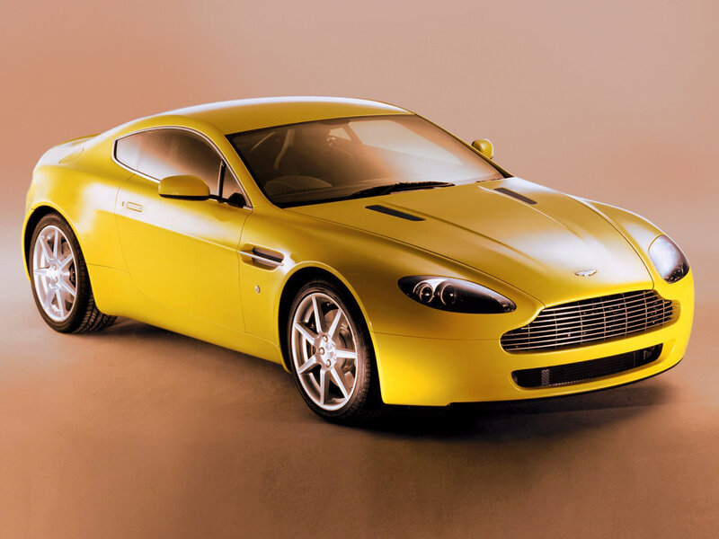 Yellow Sports Car — Photograph, Grille