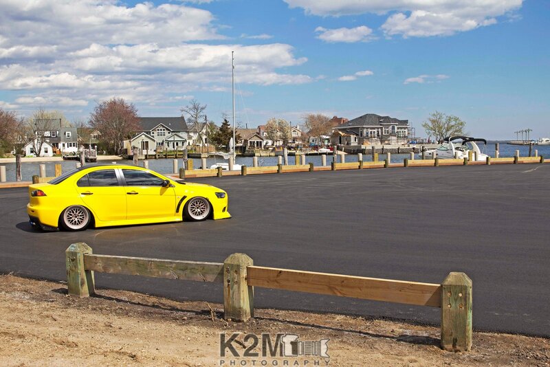 Yellow Sports Car — Serene, Afternoon, Photograph, Dock